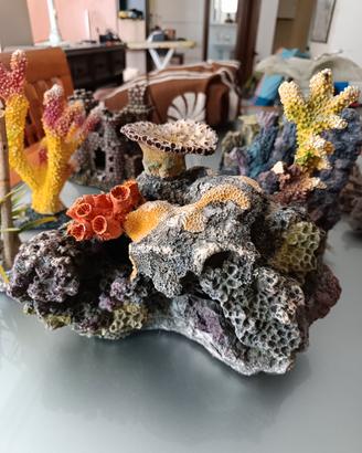 Accessori/decorazioni in resina per acquario 