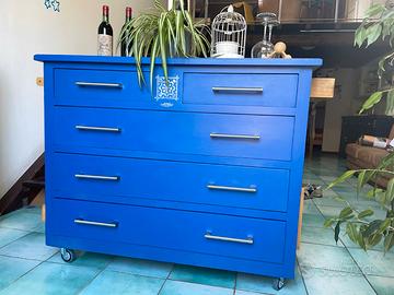 Stupenda Isola da Cucina con ruote piano im marmo