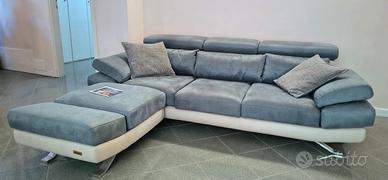 Divano Poltronesofà in microfibra Come nuovo