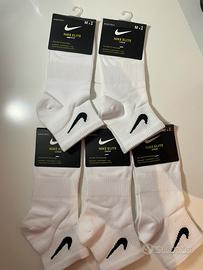 Calze Nike bianche corte (prezzi in descrizione)