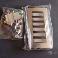 Placca 6 pulsanti targa hpp/6 st