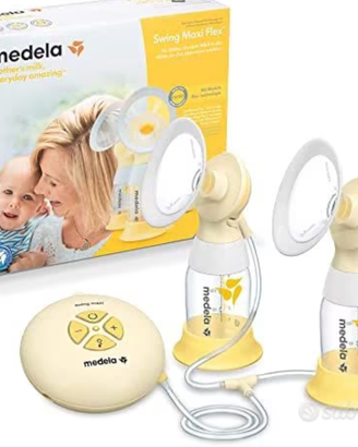 Tiralatte Swing Maxi Flex Medela Doppio