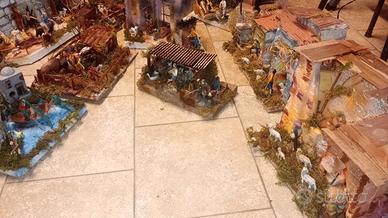presepio completo a scene