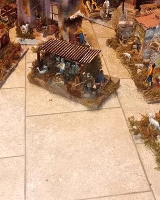 presepio completo a scene