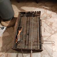 Barbecue in ghisa