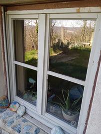 Finestre doppio vetri in legno