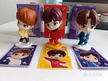 Set 3 Action Figure TinyTAN BTS McDonald's 
