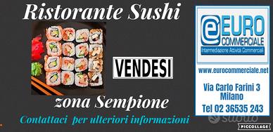 274/24 splendido RISTORANTINO SUSHI di mq 30