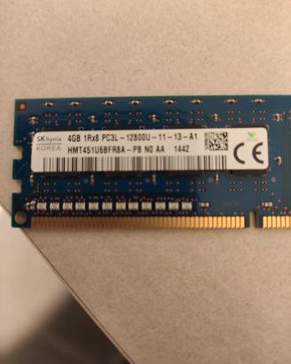 RAM 4 GB ddr 3 SK hynix 