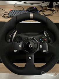 Volante + pedaliera logitech g29