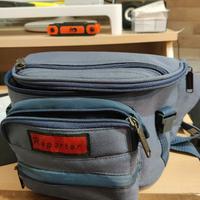 Canon 400d con battery grip+marsupio