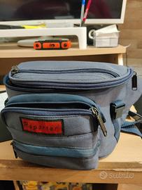 Canon 400d con battery grip+marsupio