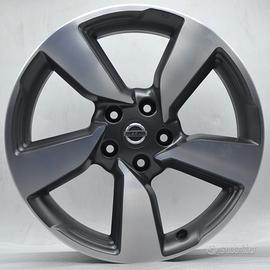 4 Cerchi da 18' in Lega - Nissan - Qashqai Tekna 5