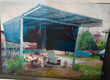 Gazebo Zincato portante