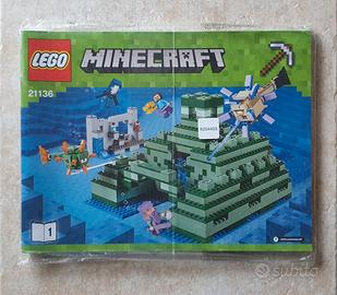 Istruzioni Lego Minecraft Monumento Oceanico 21136