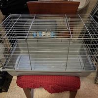 Gabbia per roditori+accessori