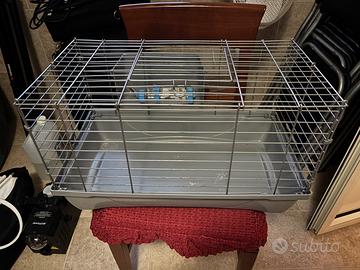 Gabbia per roditori+accessori