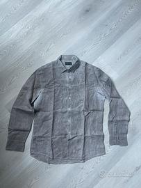 Camicia 100% lino Broadway & Spring vintage