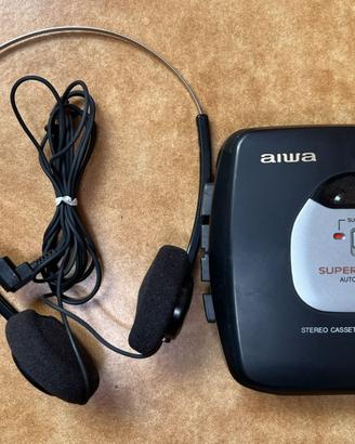 AIWA PS-141 Walkman vintage con cuffie originali