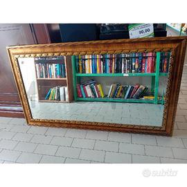 SPECCHIO CORNICE DORATA