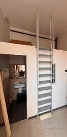 Scala per interni idonea  per soppalco o solaio