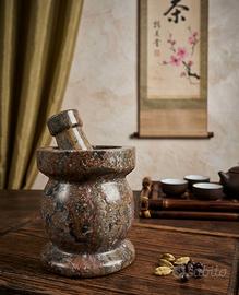 Mortaio e Pestello in granito 