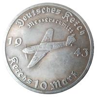 MEDAGLIA TEDESCA REICH 10 MARK 1943 GERMANIA 3REIC