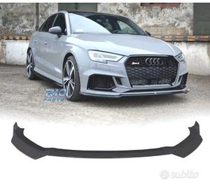 SPOILER LIP AUDI A3 S LINE SEDAN 17-20 LOOK RS3