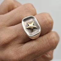 Anello DoDo in Ag 925 e Stella in Oro 18 kt