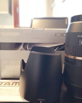 Teleobiettivo zoom Tamron AF 70-300 VC USD Canon
