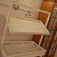 carettino in legno espositore