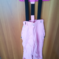 Pantaloni da sci brugi bambina