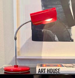Lamapada vintage red gooseneck targetti