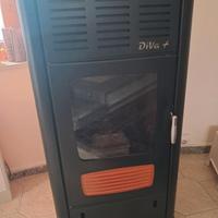 Termostufa a pellet Klover Diva plus