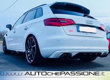 Sotto paraurti Posteriore ABT Audi A3 8V 2012>2016