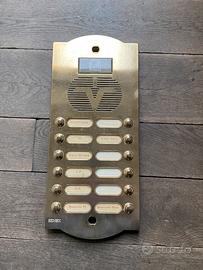 VideoCitofono  Pulsantiera Ottone