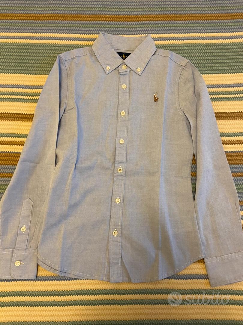 Camicia bianca outlet ralph lauren bambino