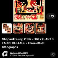 serigrafia OBEY 2021