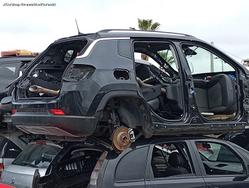 Jeep compass 2016-2024 scocca per taglio lamiera