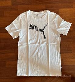 T-shirt Puma bianca