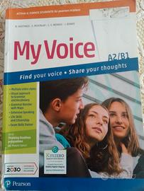 Libro inglese My voice A2/B1