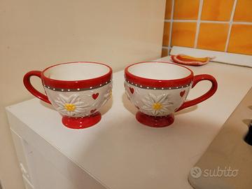 Tazze tirolesi nuove,  con stella alpina