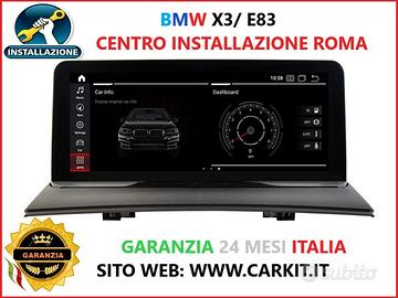 Autoradio cartablet bmw x3 e83 android ios