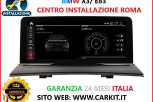 Autoradio cartablet bmw x3 e83 android ios