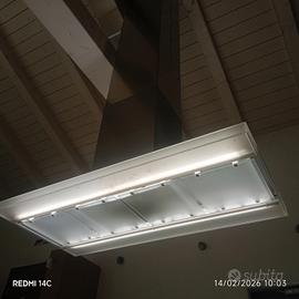 cappa aspirante sospensione x penisola