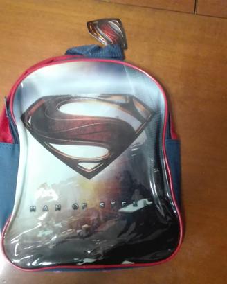 Zainetto Superman e astuccio Disney