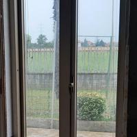 Porta da esterno in alluminio con telaio
