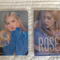 blackpink Rosé photocards 