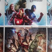 Adesivi Avengers per placche, interruttori ecc.