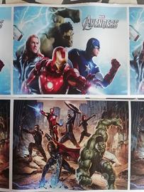 Adesivi Avengers per placche, interruttori ecc.